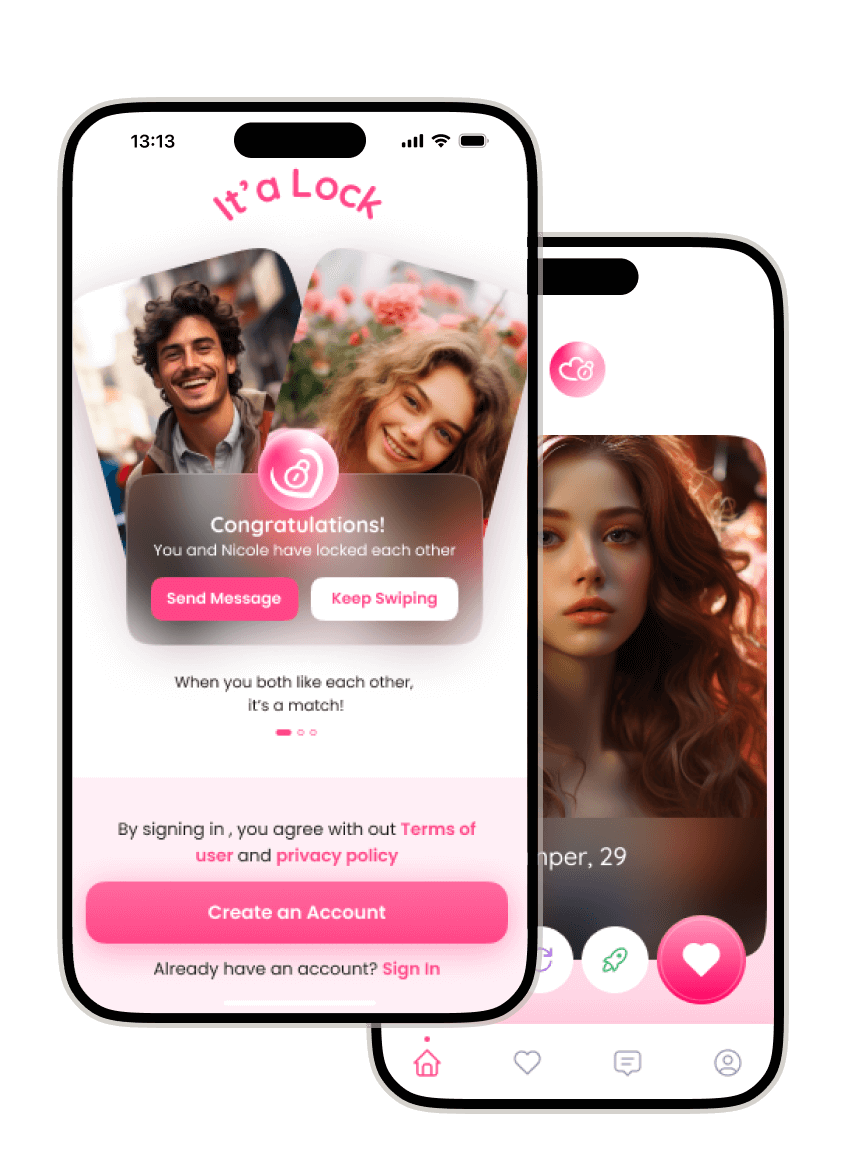 Tinder like dating app